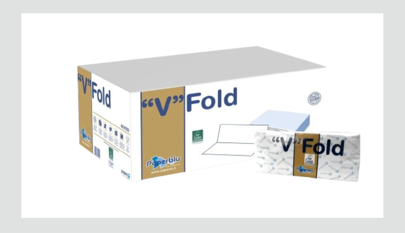 V-Fold Gold Paperblu премиум хартиени брисачи 15/1 за диспанзери