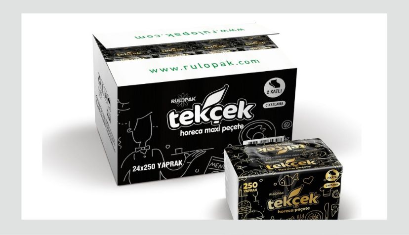 Rulopak двослојни салфетки за диспанзер 24х250 листа 100% целулоза