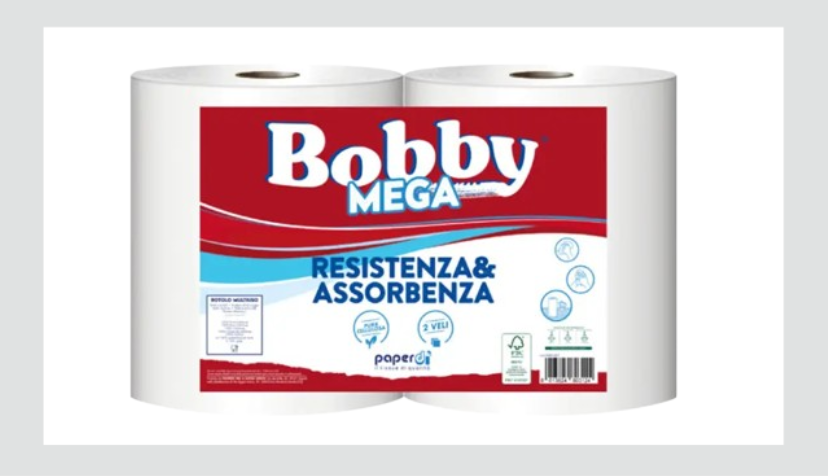 Bobby Mega 2х1кг индустриски кујнски брисачи со голем капацитет